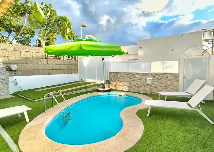 Hei Hei And Pua - Heated Pool, Priv Parking, Fibre Net, Villa Palm-mar